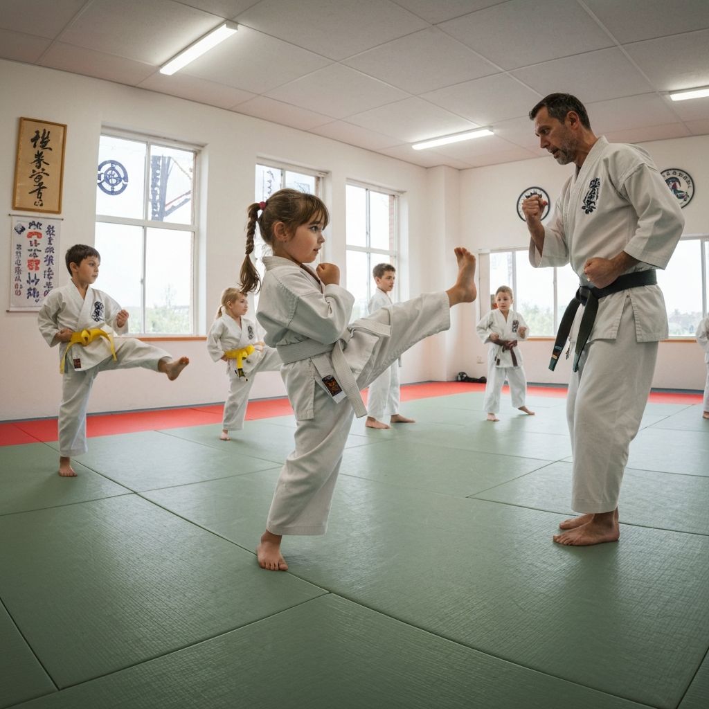 Kids martial arts class